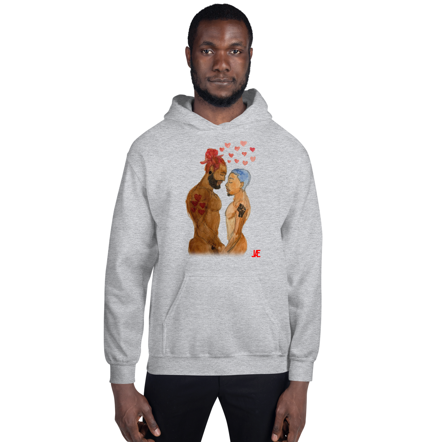 Lovers In Paradise Unisex Hoodie