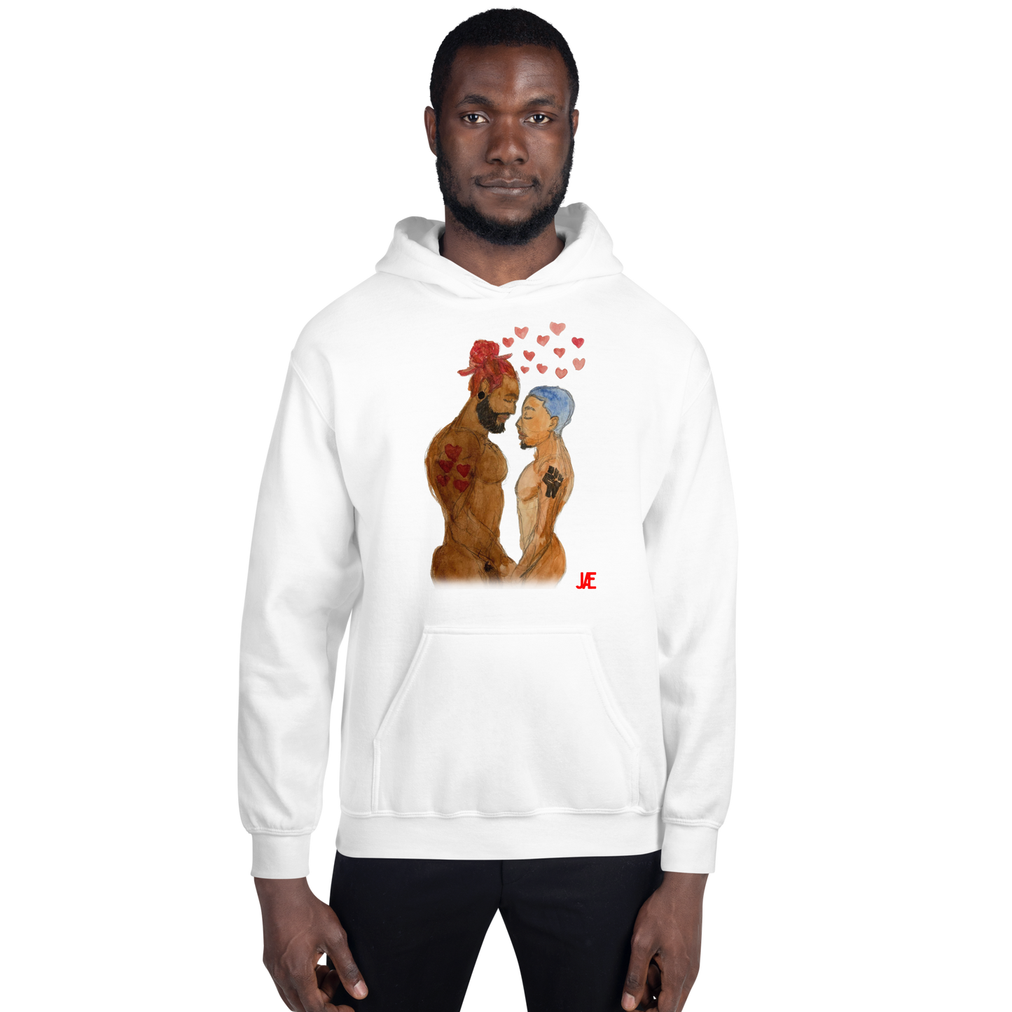 Lovers In Paradise Unisex Hoodie