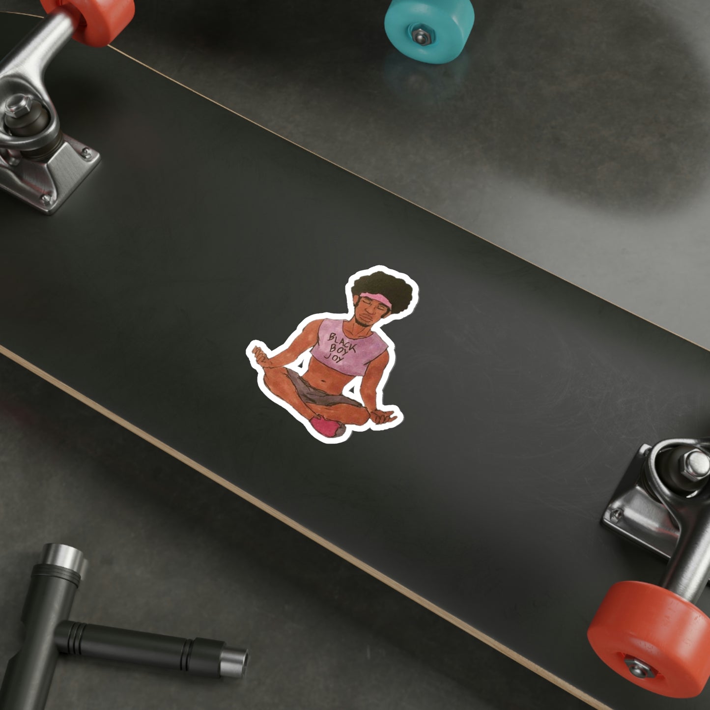 Black Boy Joy Sticker