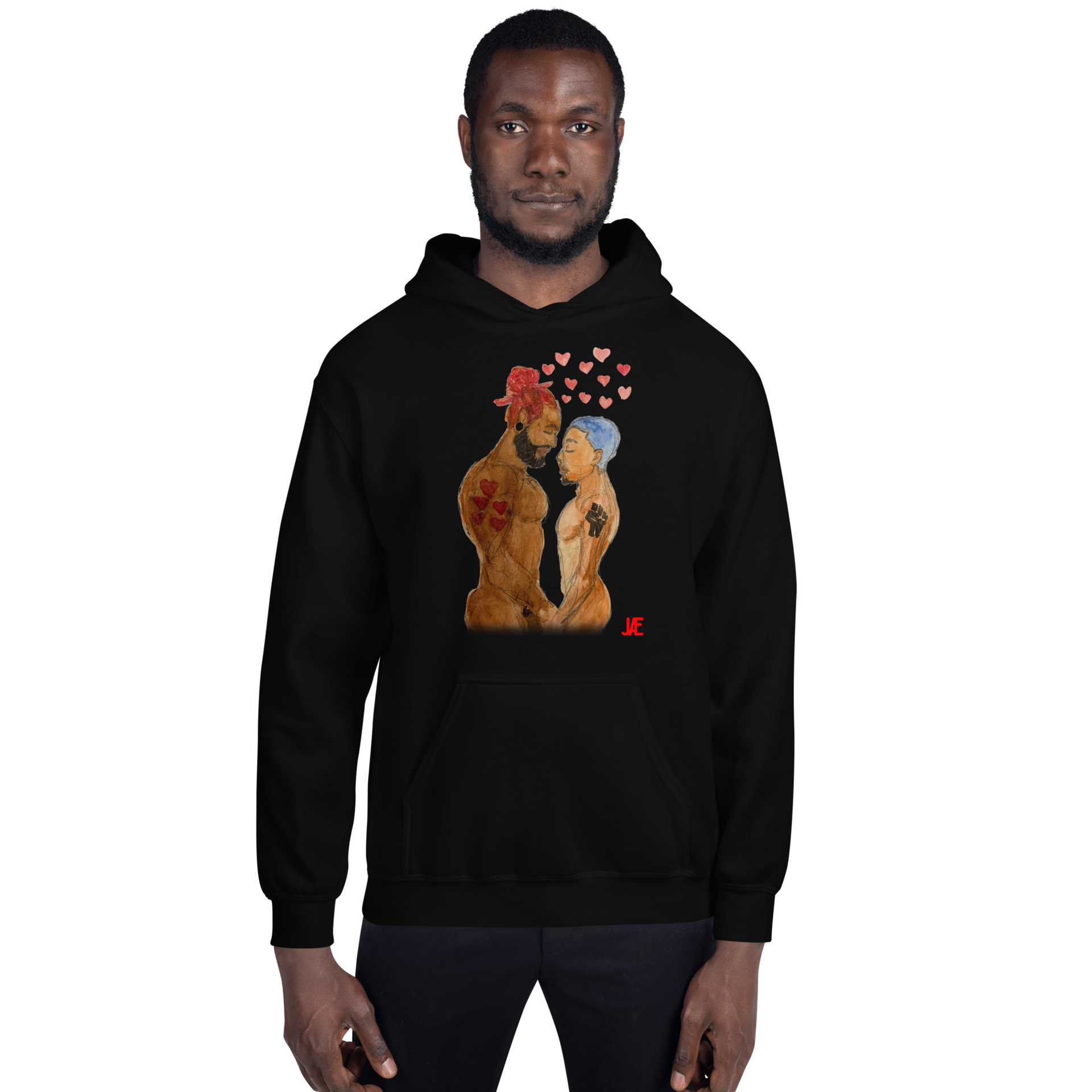 Lovers In Paradise Unisex Hoodie – Creations by Jae
